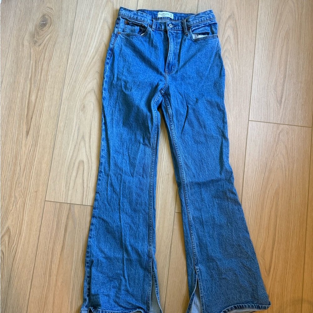 Abercrombie & Fitch Blue Flare Jeans